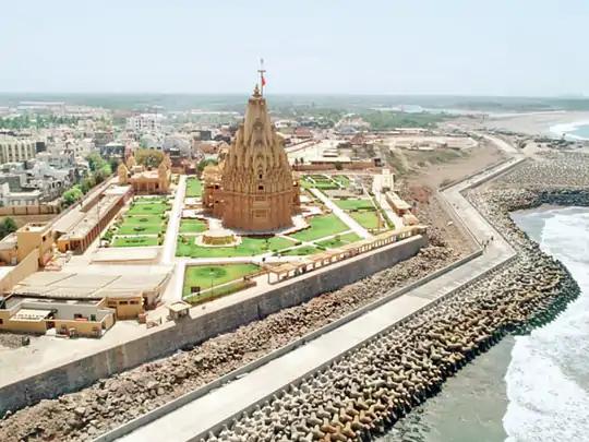 સોમનાથની સુંદરતામાં વધારો :  એક કિલોમીટર લાંબો સમુદ્ર દર્શન વૉક-વે તૈયાર, કાલે વડાપ્રધાન નરેન્દ્ર મોદી વર્ચ્યુઅલ લોકાર્પણ કરશે