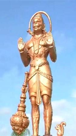 હનુમાન ભગવાનની 90 ફીટની મૂર્તિ યુ.એસ.માં ત્રીજી સૌથી ઊંચી હશે